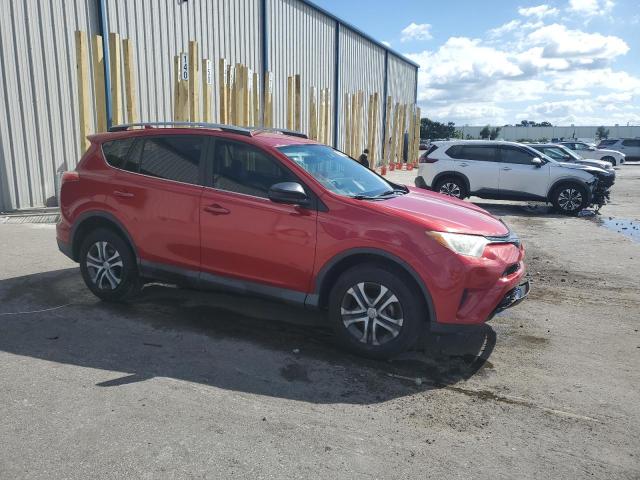 2T3ZFREV2HW348405 - 2017 TOYOTA RAV4 LE RED photo 4