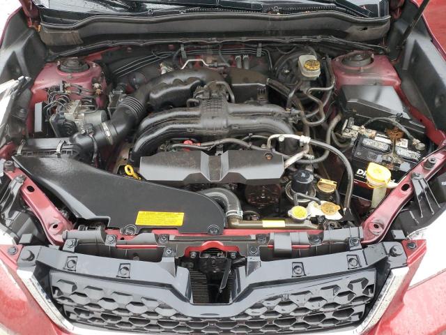 JF2SJAFC9GH504346 - 2016 SUBARU FORESTER 2.5I PREMIUM BURGUNDY photo 12