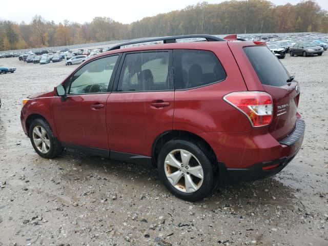 JF2SJAFC9GH504346 - 2016 SUBARU FORESTER 2.5I PREMIUM BURGUNDY photo 2