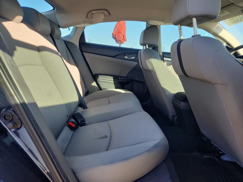 19XFC2F69KE045831 - 2019 HONDA CIVIC LX ნაცრისფერი ფოტო 10