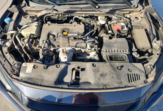 19XFC2F69KE045831 - 2019 HONDA CIVIC LX ნაცრისფერი ფოტო 11