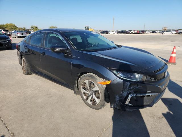 19XFC2F69KE045831 - 2019 HONDA CIVIC LX ნაცრისფერი ფოტო 4