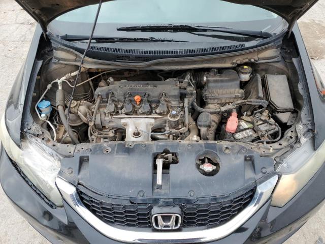 2HGFB2F9XFH504051 - 2015 HONDA CIVIC EXL შავი ფოტო 11