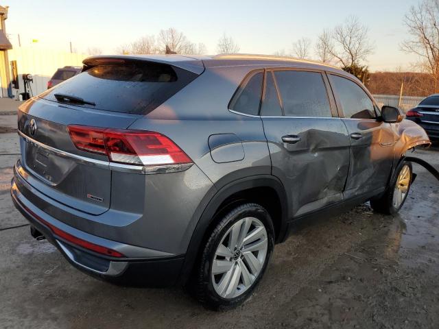 1V2KE2CA8NC204883 - 2022 VOLKSWAGEN ATLAS CROS SE Արծաթագույն լուսանկար 3