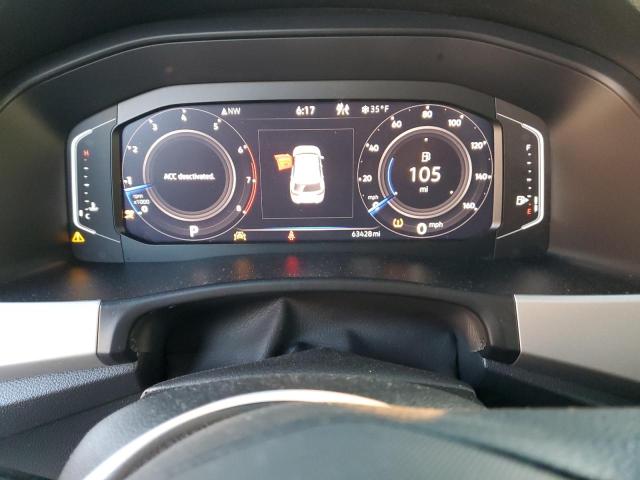 1V2KE2CA8NC204883 - 2022 VOLKSWAGEN ATLAS CROS SE Արծաթագույն լուսանկար 9