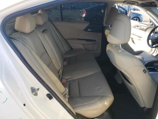 1HGCR2F86EA108394 - 2014 HONDA ACCORD EXL თეთრი ფოტო 10