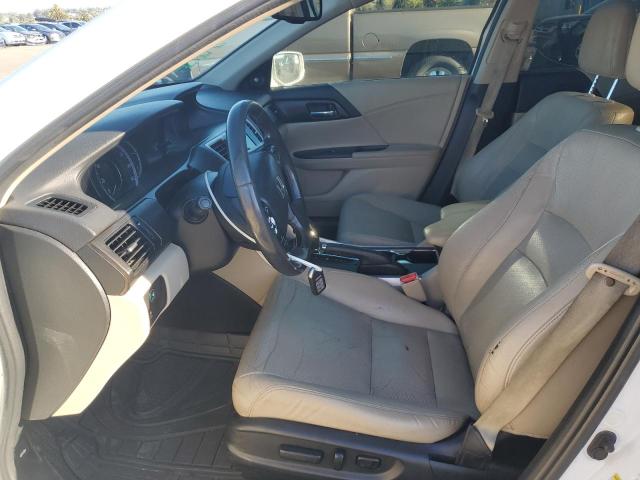 1HGCR2F86EA108394 - 2014 HONDA ACCORD EXL თეთრი ფოტო 7