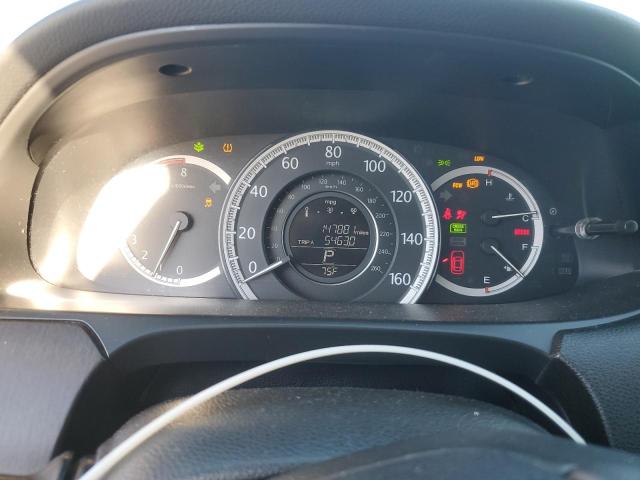 1HGCR2F86EA108394 - 2014 HONDA ACCORD EXL თეთრი ფოტო 9