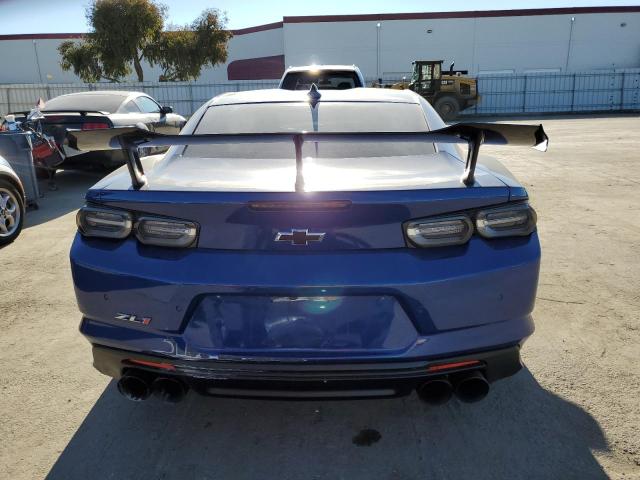1G1FK1R66L0143646 - 2020 CHEVROLET CAMARO ZL1 蓝色 照片 6