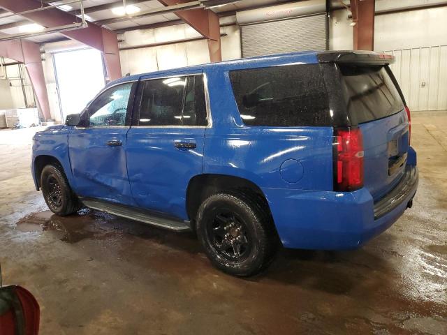 1GNSKDEC3HR293825 - 2017 CHEVROLET TAHOE POLICE BLUE photo 2