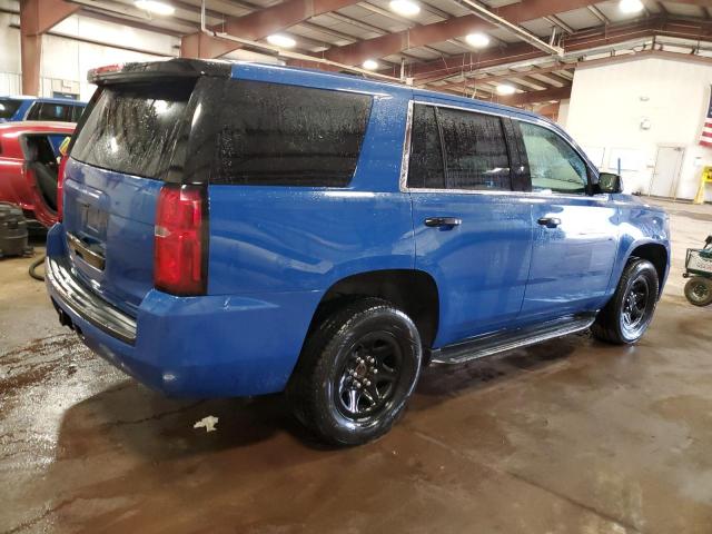 1GNSKDEC3HR293825 - 2017 CHEVROLET TAHOE POLICE BLUE photo 3