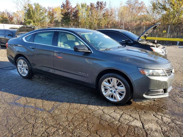 2G11X5S35J9172013 - 2018 CHEVROLET IMPALA LS Темно-сірий фото 4