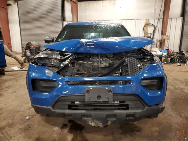 1FM5K8AW8MNA16274 - 2021 FORD EXPLORER POLICE INTERCEPTOR Mavi fotoğraf 5