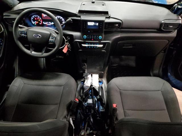 1FM5K8AW8MNA16274 - 2021 FORD EXPLORER POLICE INTERCEPTOR Mavi fotoğraf 8