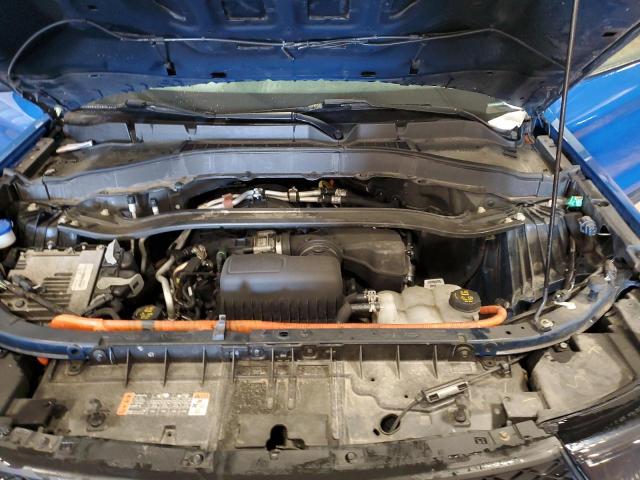 1FM5K8AW5MNA19147 - 2021 FORD EXPLORER POLICE INTERCEPTOR Bleu photo 12