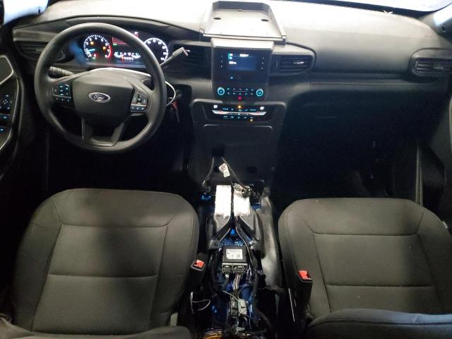 1FM5K8AW5MNA19147 - 2021 FORD EXPLORER POLICE INTERCEPTOR Bleu photo 8