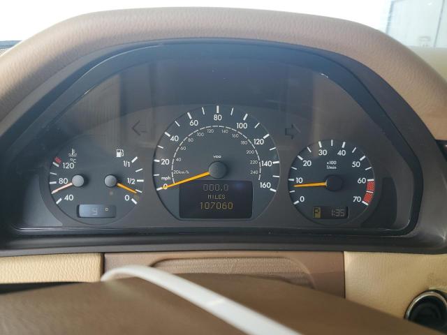 WDBJF82J91X046991 - 2001 MERCEDES-BENZ E 320 4MATIC GREEN photo 9