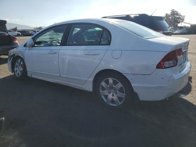 1HGFA16539L018764 - 2009 HONDA CIVIC LX WHITE photo 2