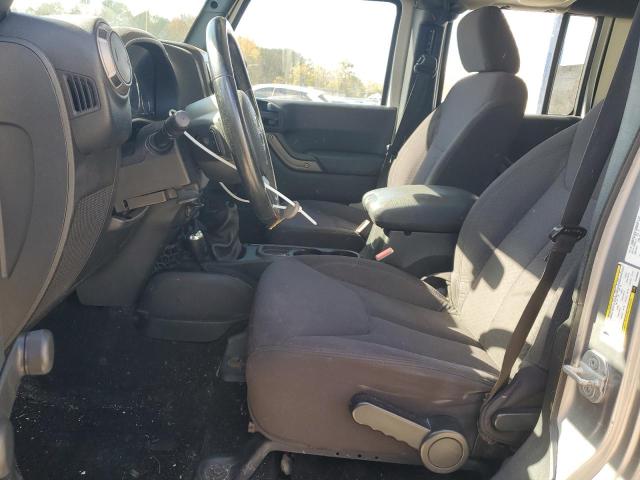 1C4BJWDG2DL588598 - 2013 JEEP WRANGLER U SPORT Argent photo 7