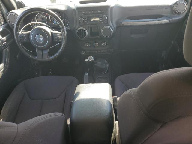 1C4BJWDG2DL588598 - 2013 JEEP WRANGLER U SPORT Argent photo 8