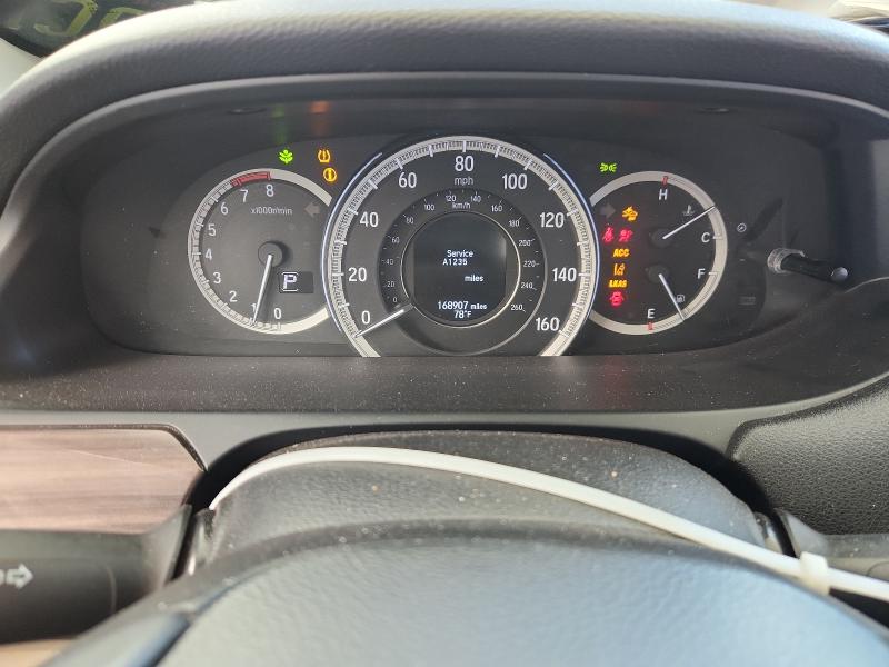 1HGCR3F05GA023128 - 2016 HONDA ACCORD EXL WHITE photo 9