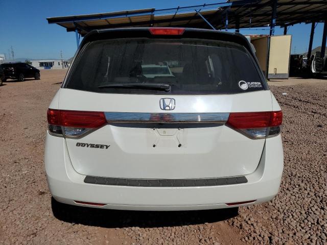 5FNRL5H47EB118266 - 2014 HONDA ODYSSEY EX WHITE photo 6