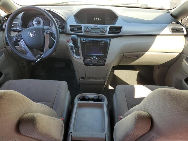 5FNRL5H47EB118266 - 2014 HONDA ODYSSEY EX WHITE photo 8