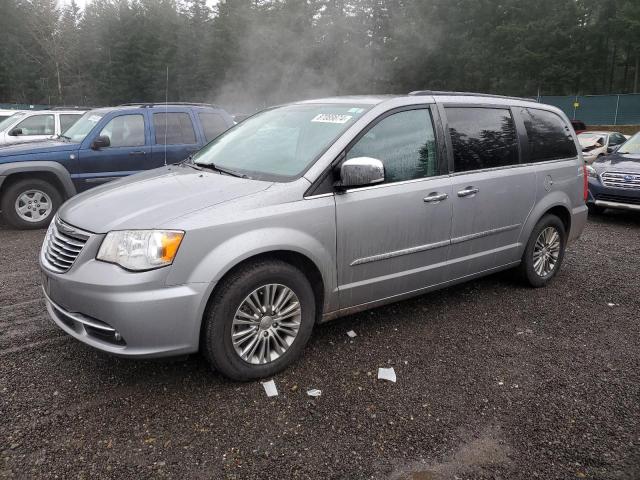 2C4RC1CG6ER138703 - 2014 CHRYSLER TOWN & COU TOURING L SILVER photo 1