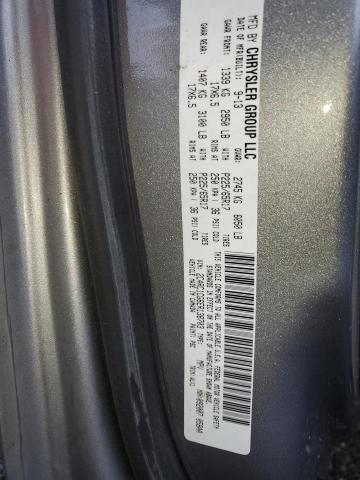 2C4RC1CG6ER138703 - 2014 CHRYSLER TOWN & COU TOURING L SILVER photo 13