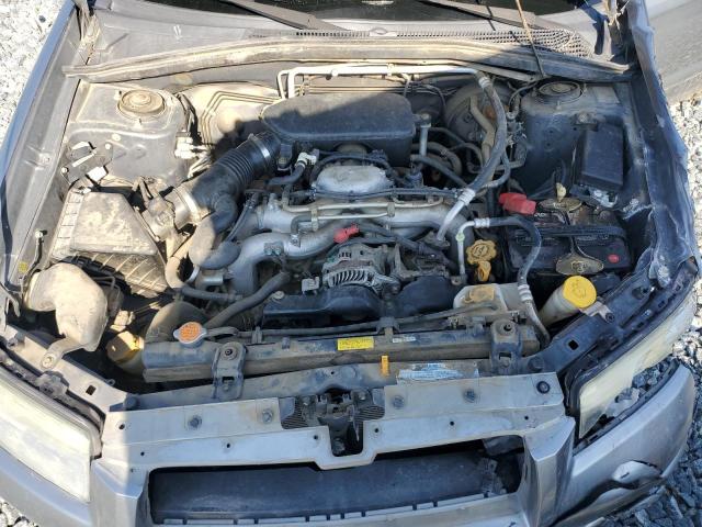 JF1SG63667H734344 - 2007 SUBARU FORESTER 2.5X Srebrny zdjęcie 11