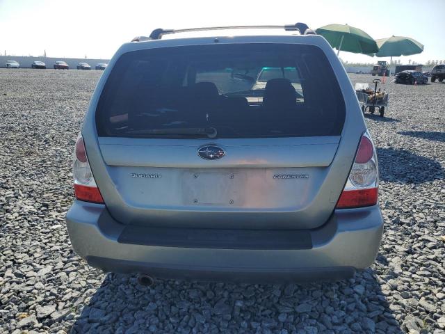 JF1SG63667H734344 - 2007 SUBARU FORESTER 2.5X Srebrny zdjęcie 6