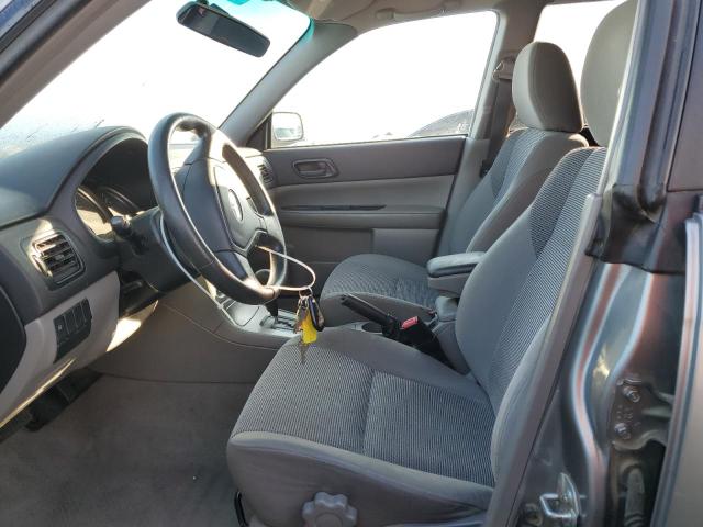 JF1SG63667H734344 - 2007 SUBARU FORESTER 2.5X Srebrny zdjęcie 7