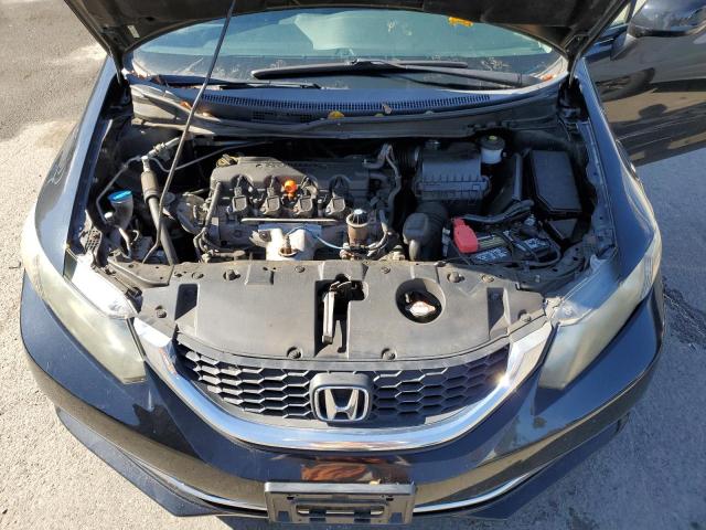 2HGFB2F58DH565103 - 2013 HONDA CIVIC LX أسود صورة 11