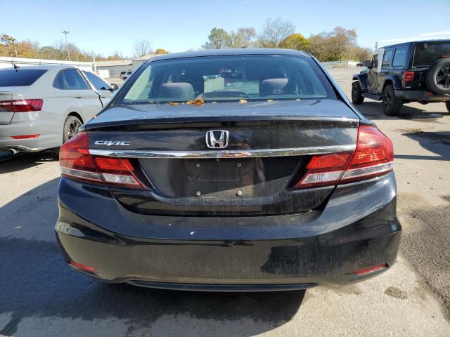 2HGFB2F58DH565103 - 2013 HONDA CIVIC LX أسود صورة 6