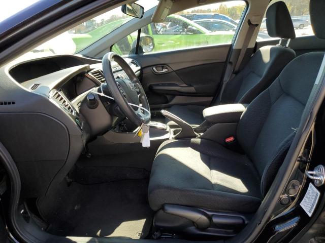 2HGFB2F58DH565103 - 2013 HONDA CIVIC LX أسود صورة 7
