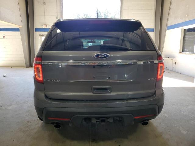 1FMHK8F89CGA92211 - 2012 FORD EXPLORER LIMITED SILVER photo 6