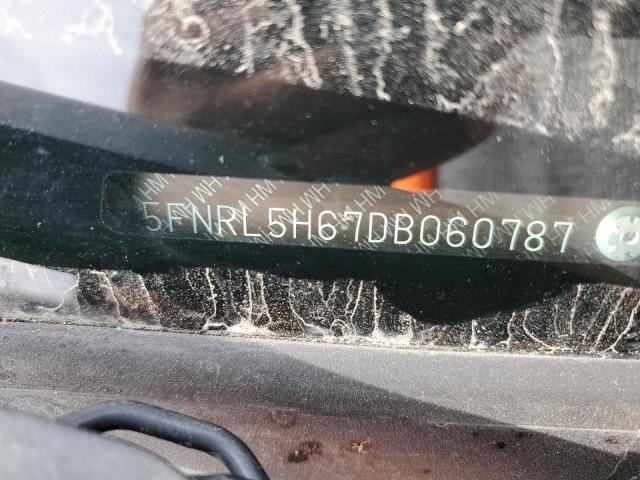 5FNRL5H67DB060787 - 2013 HONDA ODYSSEY EXL Сірий фото 14