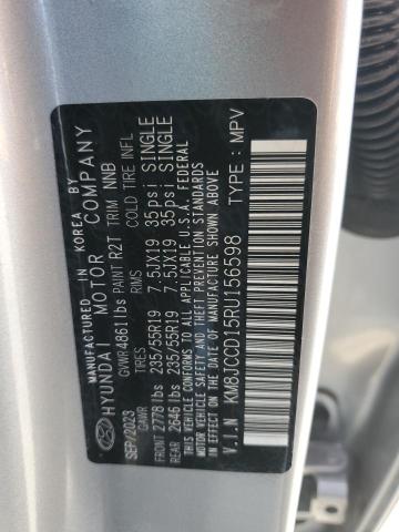 KM8JCCD15RU156598 - 2024 HYUNDAI TUCSON SEL CONVENIENCE Silber Foto 13