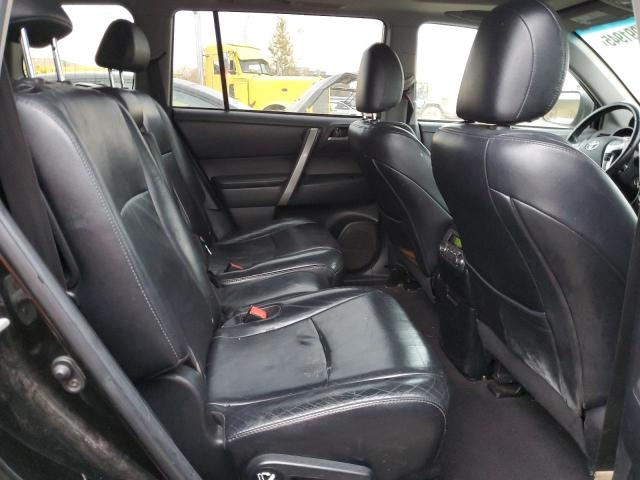 5TDBK3EHXCS121977 - 2012 TOYOTA HIGHLANDER BASE Czarny zdjęcie 11