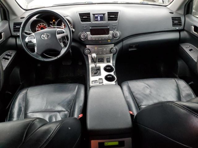 5TDBK3EHXCS121977 - 2012 TOYOTA HIGHLANDER BASE Czarny zdjęcie 8