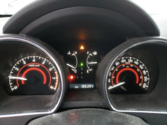 5TDBK3EHXCS121977 - 2012 TOYOTA HIGHLANDER BASE Czarny zdjęcie 9