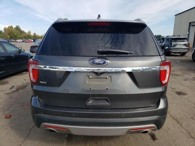 1FM5K7D86GGC35170 - 2016 FORD EXPLORER XLT GRAY photo 6