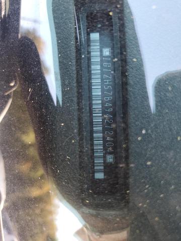 1G1ZH57B494212404 - 2009 CHEVROLET MALIBU 1LT SILVER photo 12