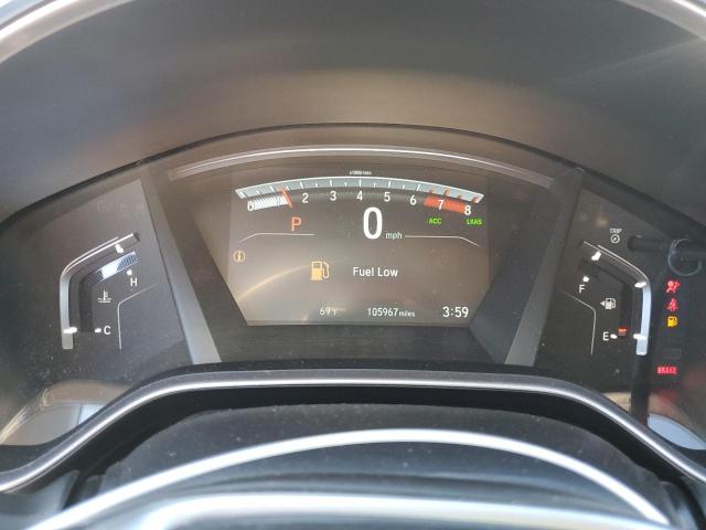 2HKRW2H87JH606279 - 2018 HONDA CR-V EXL ნაცრისფერი ფოტო 9