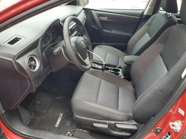 2T1BURHE9JC114426 - 2018 TOYOTA COROLLA L 红色 照片 7