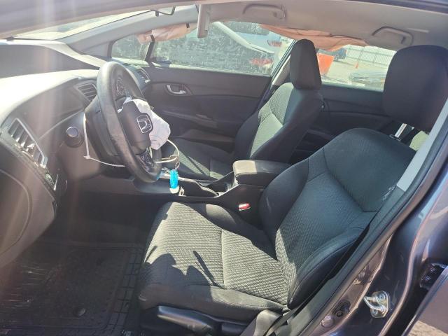 19XFB2F54FE070474 - 2015 HOND CIVIC LX GRAY photo 7