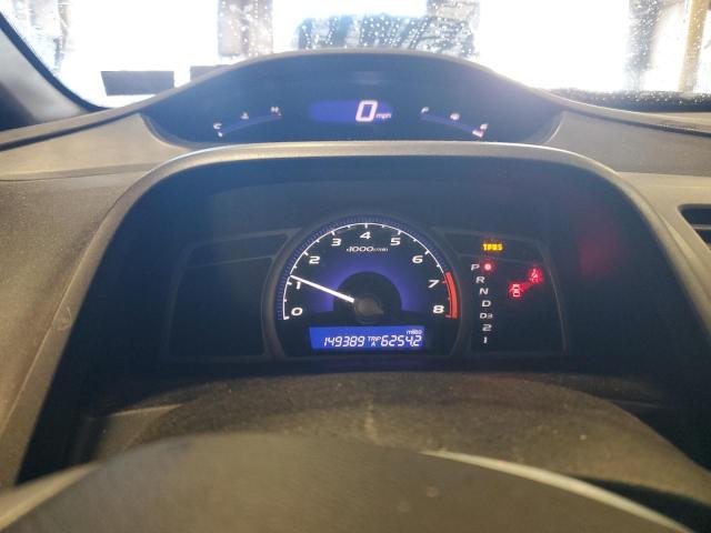 2HGFA16559H361914 - 2009 HONDA CIVIC LX SILVER photo 9