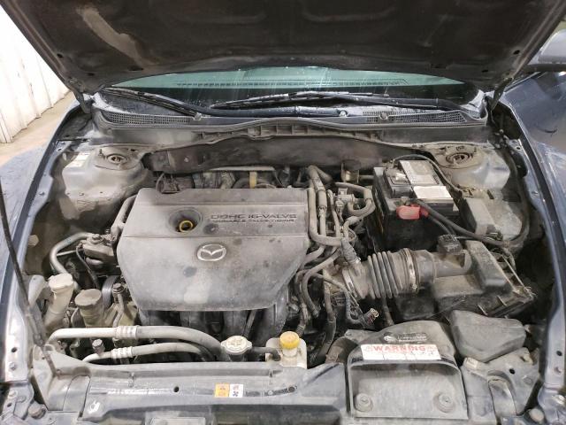 1YVHZ8BH8B5M10121 - 2011 MAZDA 6 I ნაცრისფერი ფოტო 11