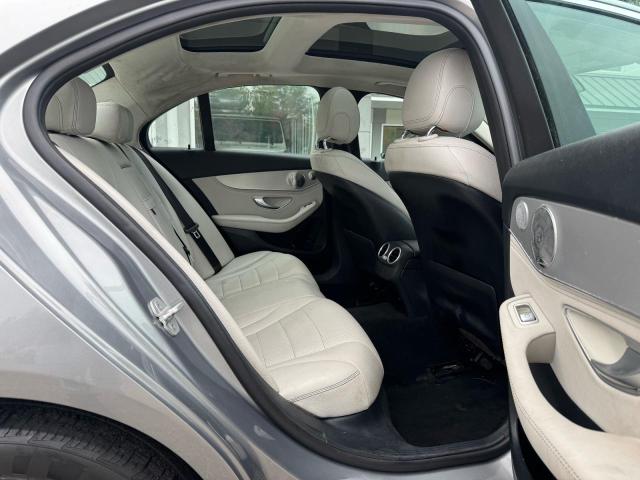55SWF4KB4FU029007 - 2015 MERCEDES-BENZ C 300 4MATIC GRAY photo 6