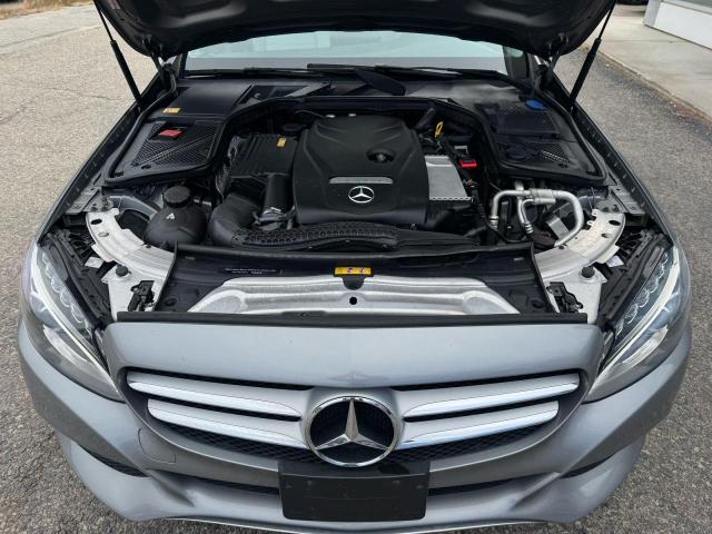 55SWF4KB4FU029007 - 2015 MERCEDES-BENZ C 300 4MATIC GRAY photo 8